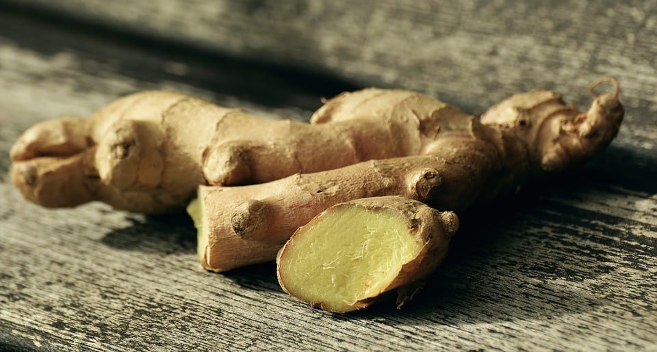Fresh Ginger is a Best Gut Health Foods that you can use to sooth your stomach, heartburn and promote good digestive health. 