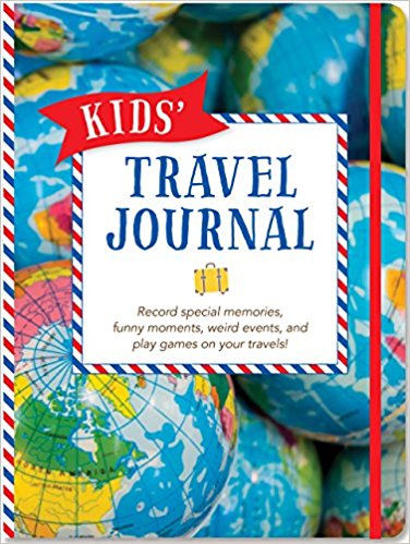 A Kid's travel journal to take on family trips. This will keep them busy when traveling with children. 