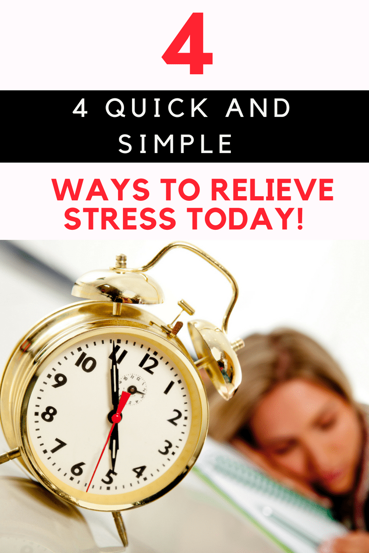 I was having such a stressful day. These 4 Quick and Simple Ways to Relieve Stress really helped me relax when I got home!