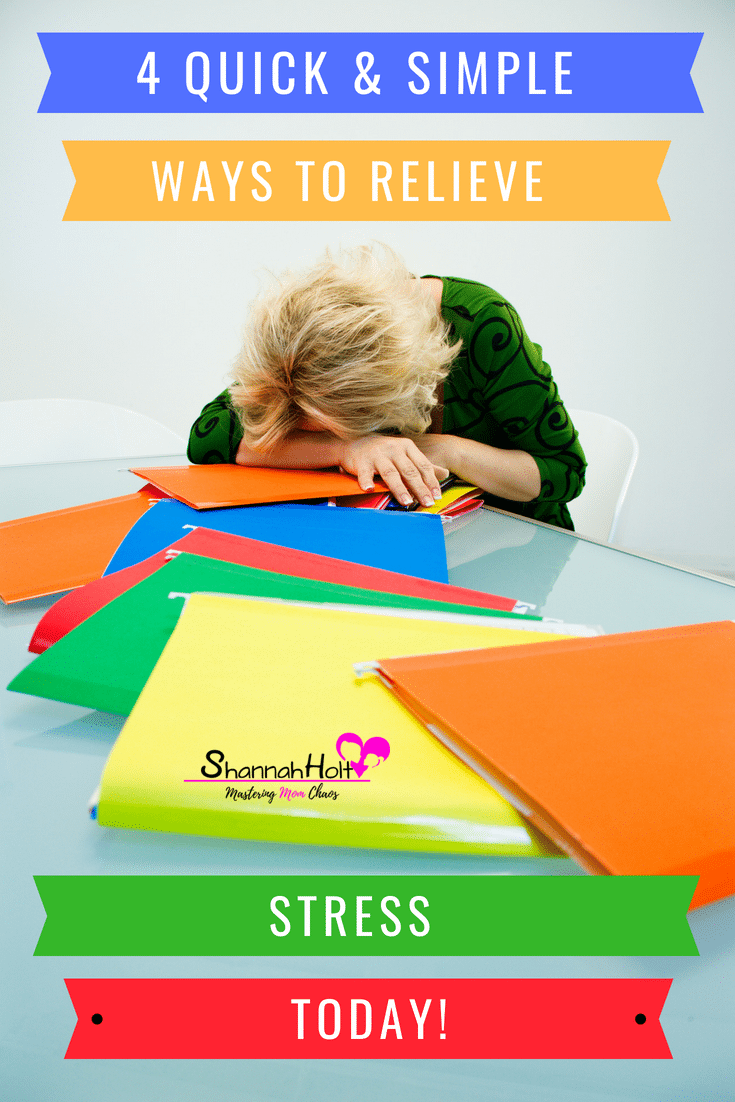 These 4 Quick and Simple Ways to Relieve Stress were just what I was looking for! 