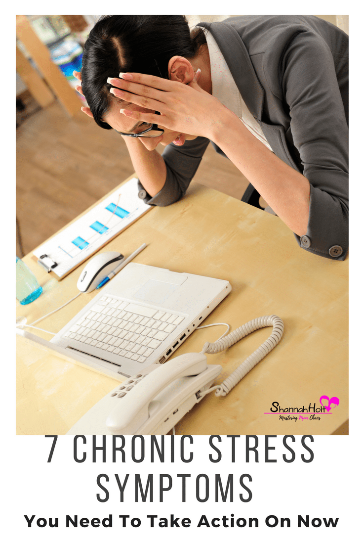 WOW! This is exactly what I needed to read! I didn't know I had this many chronic stress symptoms! This was such an eye opener!