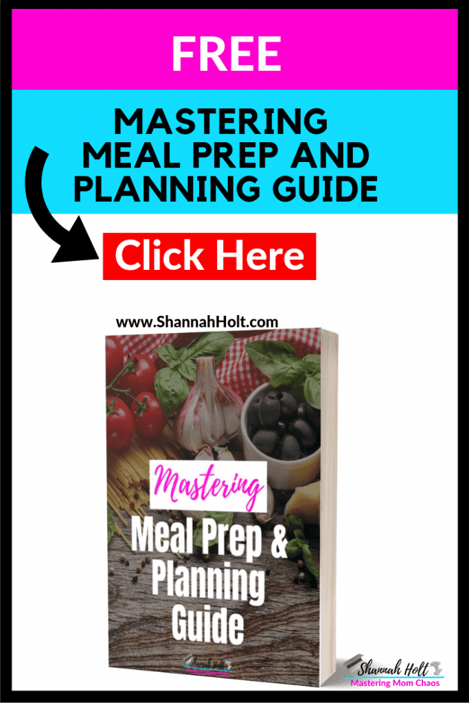 Get the Free Mastering Meal prep and planning guide by clicking here